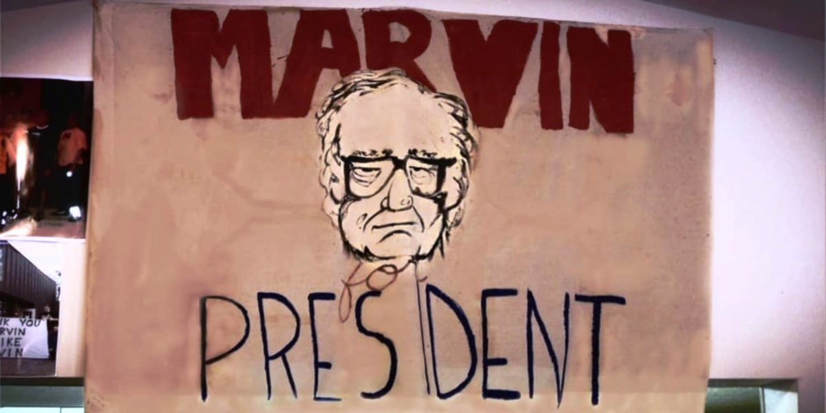 Marvin for President Banner